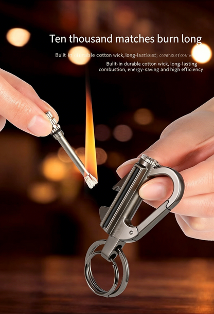 10,000-use kerosene matches with keychain