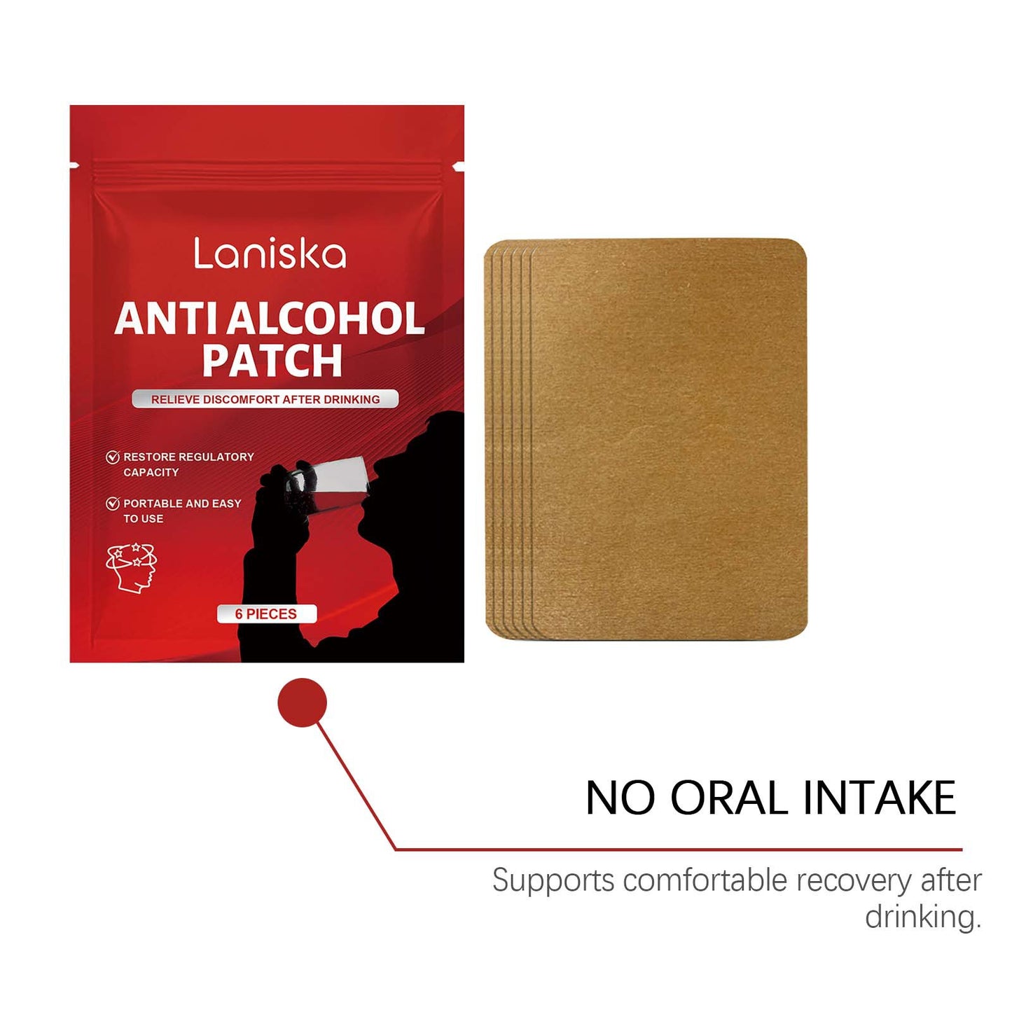 Laniska Body Care Patch — Gentle Herbal Care: Portable, Ready-to-Use, Restorative, and Comforting Patch