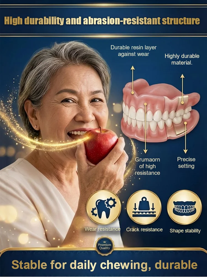 Strong Suction Full Denture for Confident Smile