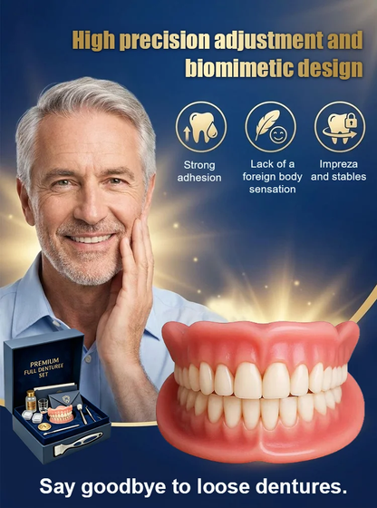 Strong Suction Full Denture for Confident Smile