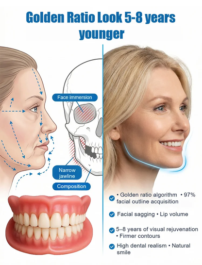 Strong Suction Full Denture for Confident Smile