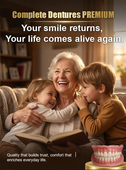 Strong Suction Full Denture for Confident Smile