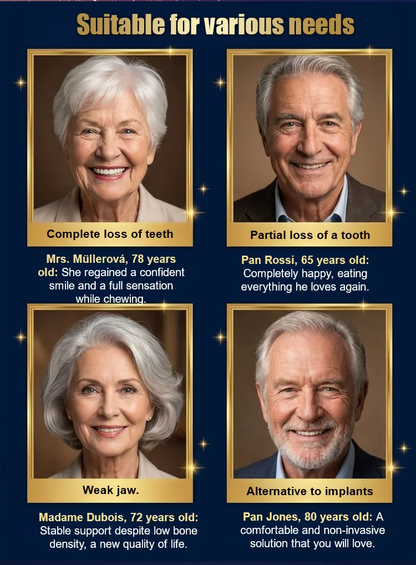 Strong Suction Full Denture for Confident Smile