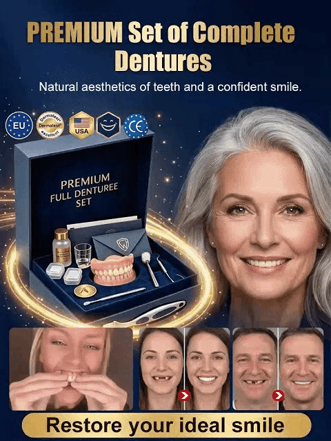 Strong Suction Full Denture for Confident Smile
