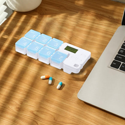 7-Day Pill Organizer with Alarm Reminder