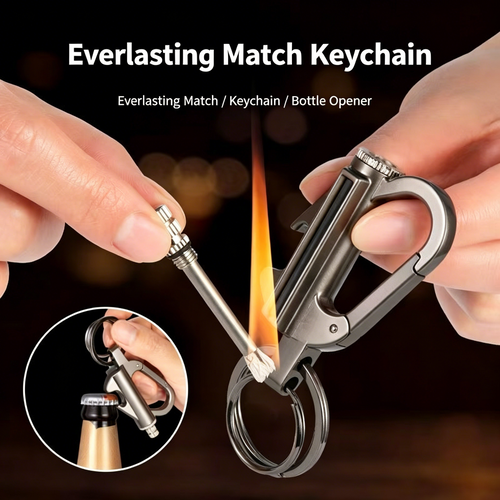10,000-use kerosene matches with keychain