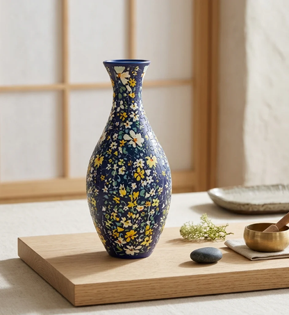 Elegant 3D puzzle vase - Suitable for real flowers🌸