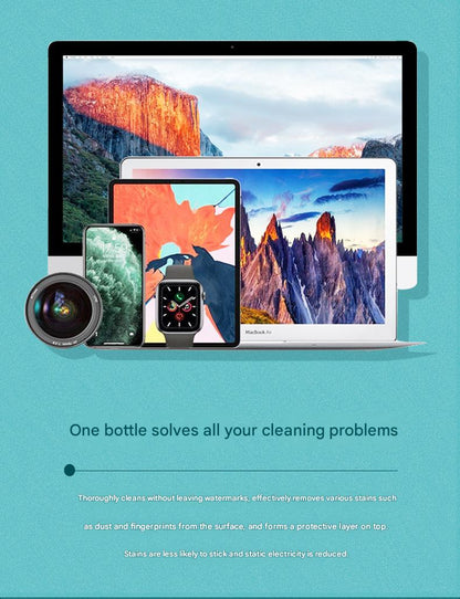 Mobile phone screen cleaner, digital tablet computer screen cleaner, car center console screen ultra-fine cleaning wipe
