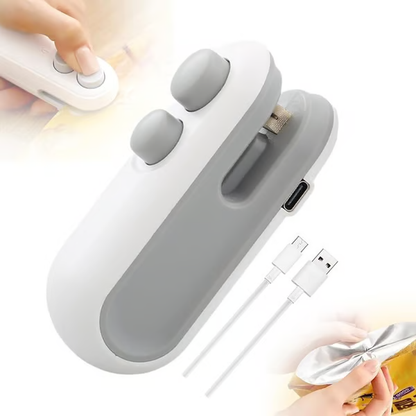 Mini Sealer Small Household Hand Pressure Sealer Portable Snack Plastic Bag Heat Sealing Machine