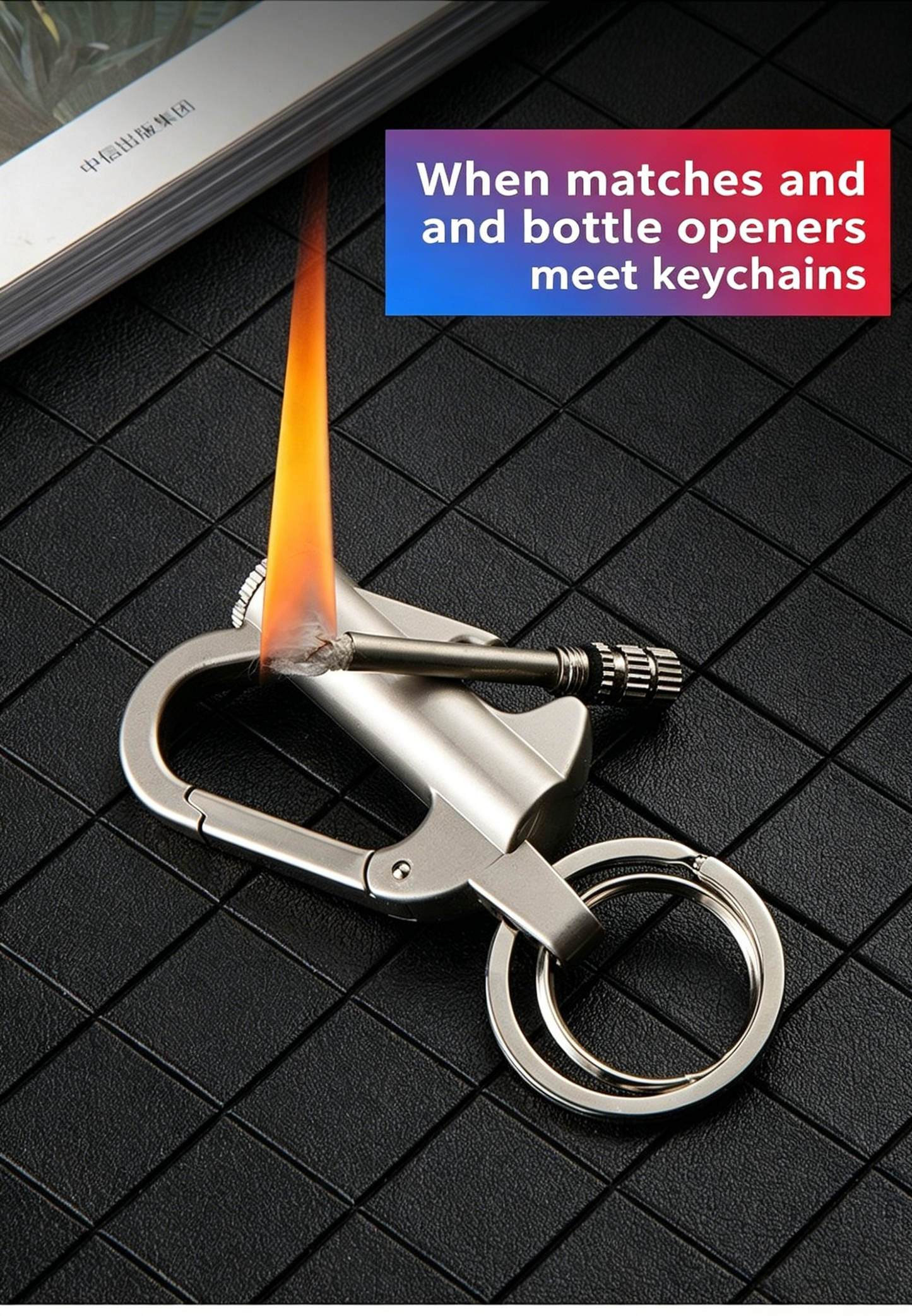 10,000-use kerosene matches with keychain