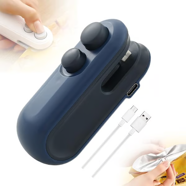 Mini Sealer Small Household Hand Pressure Sealer Portable Snack Plastic Bag Heat Sealing Machine