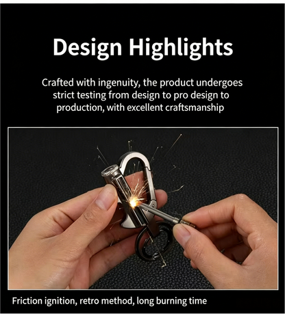 10,000-use kerosene matches with keychain