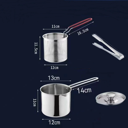🎁Exclusive offer for our fans! Limited-time low price!🎁Household stainless steel fryer
